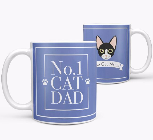No.1 Dad: Personalised {breedCommonName} Mug